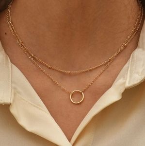 2 Independent Necklaces (gold) Trendy, Perfect Gift